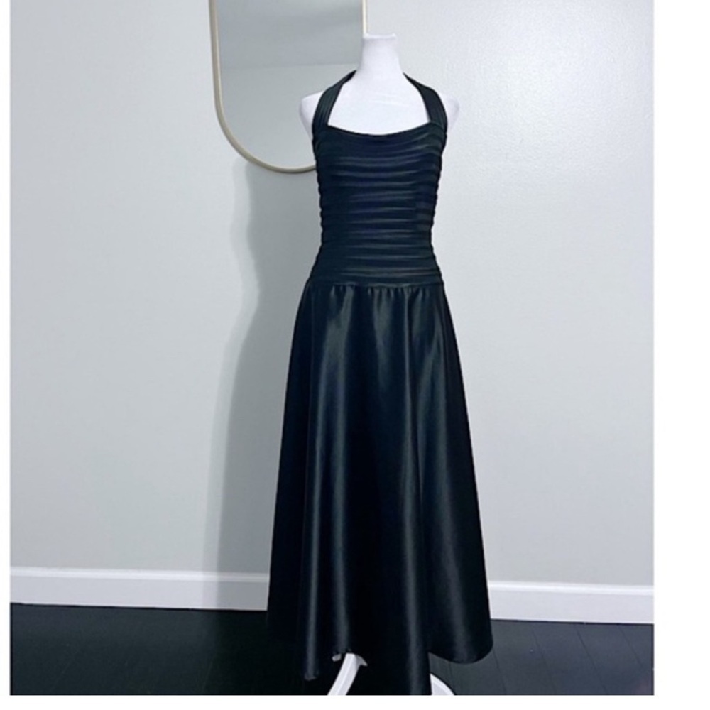 Tadashi Shoji Vintage Formal Cocktail Maxi  Dress - Picture 5 of 5